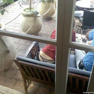 Bunch of girls with their thongs hanging out