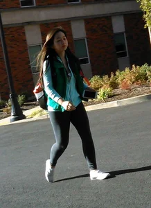 Candid girls in leggings, yoga pants, lulus and lycra