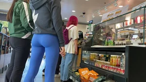 blue legging