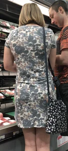 Understated blonde in a dress plus a PAWG in shorts 0111