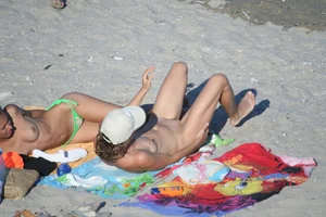 Continesti nude beach girls in Romania