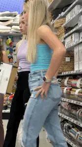 three teen shopping