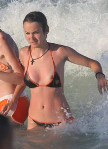 Beach and bikini nip slips