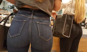 German Jeans ass