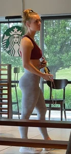 Tight bubble butt fitness babe busts me