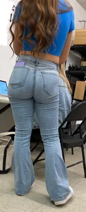 Redhead squatting and working part 19 (OC)