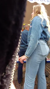 The Blonde Tight Pants Immersion