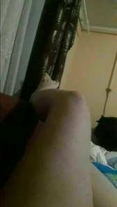 Nice Legs And Feet Selfie in Bed