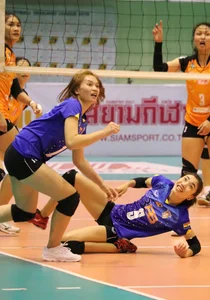 Thai candid volleyball girls