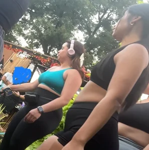 (OC) FAT ASSES EVERYWHERE! Leggings and tight shorts GALORE!