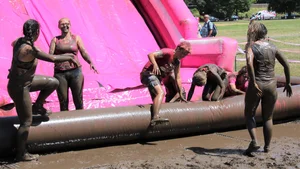 Bristol Pretty Muddy 5k race girls 2018