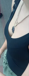 Pretty cleavage (the same girl form “Those tits almost popped put”)