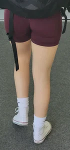 Sweet Petite Bubble Butt (Purple Spanks)