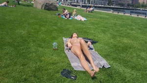 More bikinis at the park