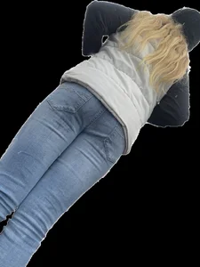 Teen girls in jeans and denim shorts creepshots collection