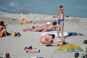 Continesti nude beach girls in Romania