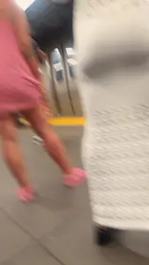 Bubble booty in tight white dress (OC)