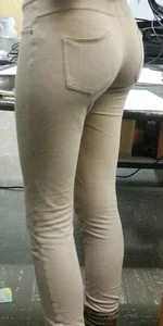 Booty in Tight Jeans Office Creepshot