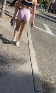 Tiny tight sexy college brunette FAT ass
