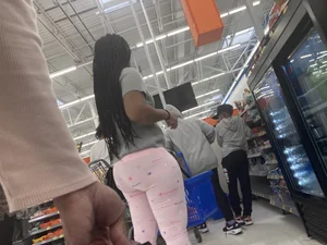 Thick Teen, See thru Pink Leggings