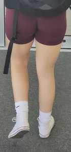 Sweet Petite Bubble Butt (Purple Spanks)