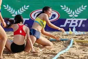 Thai candid volleyball girls