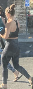 Two blonde bombshells with perfect fit booties before yoga