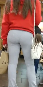 Starbucks grey leggings