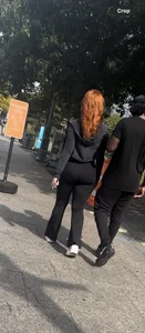 THICC redhead paws walking o/c vid