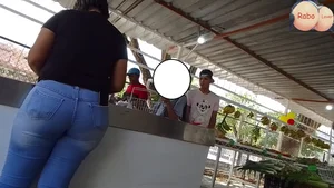 407 Great Ass Milf Latina Employee in a Local Market
