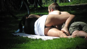 Bunch of sexy girls upskirted at parks showing their panties and asses