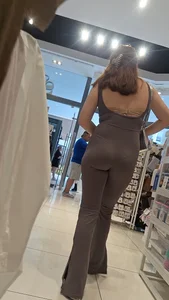 Hard VPL in brown one piece