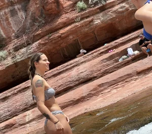 First post: Amazing Latina ass thong