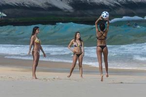 Beach and bikini girls