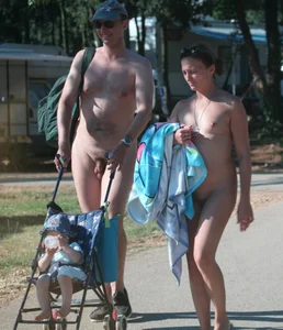 Nude beach and topless girls