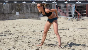 Weymouth beach volleyball girls 2018