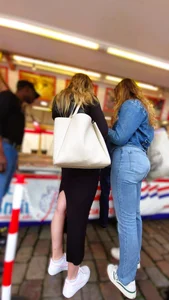 The Blonde Tight Pants Immersion