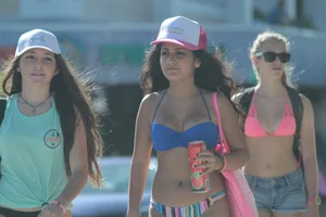 Sexy Deerfield Beach bikini girls