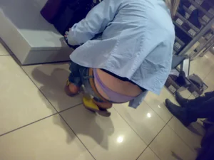 Huge collection of whale tails, ass cracks and panty peeks in public