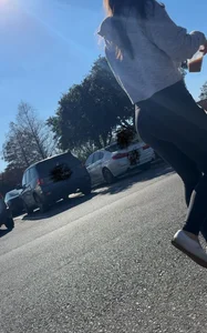 Amazing Asses in Parking Lot