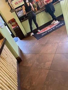 Sexy brunette with a nice ass in tight Lulus while getting food