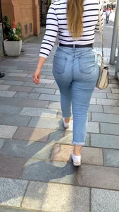 Blonde Student Pawg Mom Jeans