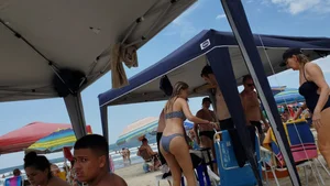 Brazillian beach creepshots, huge gallery of candid girls in swimsuits
