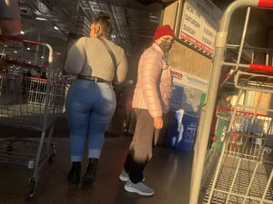 Alotta ass today at Costco
