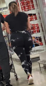 Out In The Wild 22( Huge ass in black leggins)