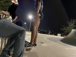 Petite girl at the park