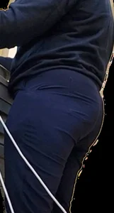 Blonde with fat ass in scrubs