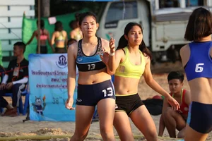 Thai candid volleyball girls