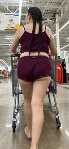 [OC] Hot Latina ASS Out in Sexy super revealing pajamas @ Walmart