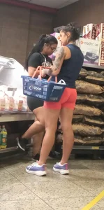 Long distance red/pink shorts